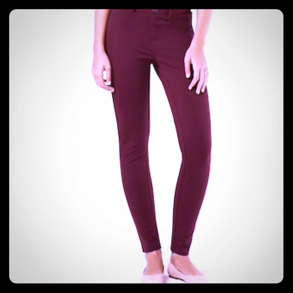 New Lauren Conrad purple skinny leg pants